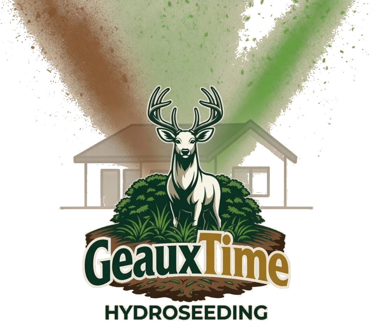 GeauxTime Hydroseeding logo